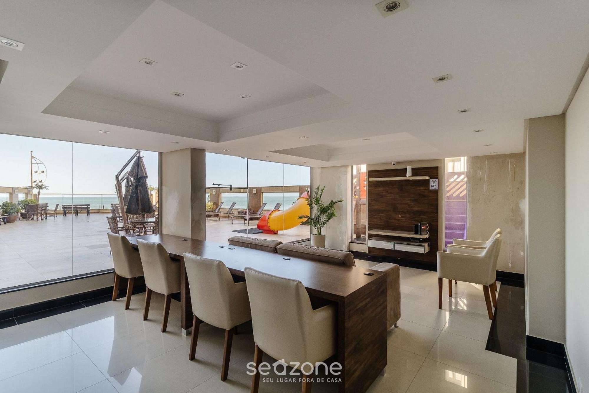 Apto Frente Mar Ao Lado Da Choperia Brahma Cet603 Apartamento